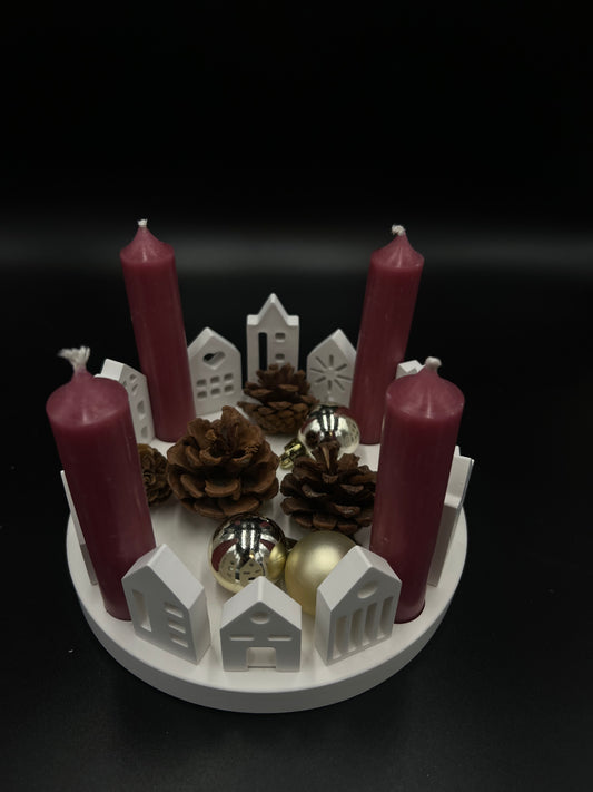 Lichterkranz Winterdorf