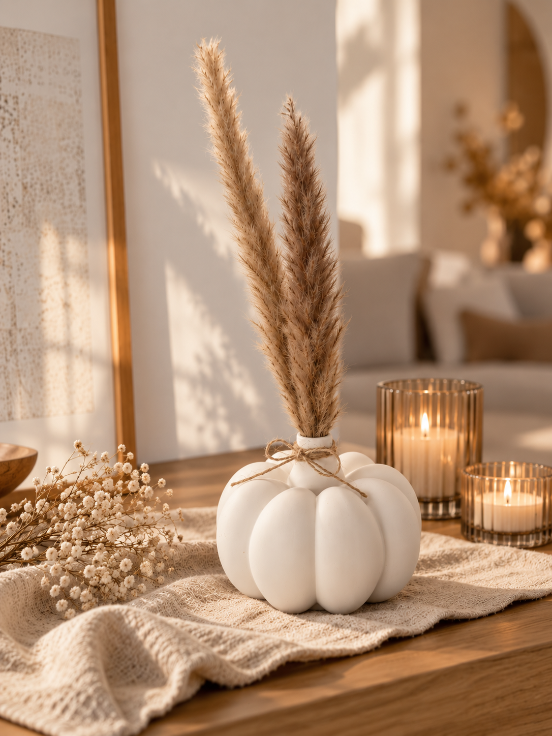 Deko-Kürbis "Pumpkin"