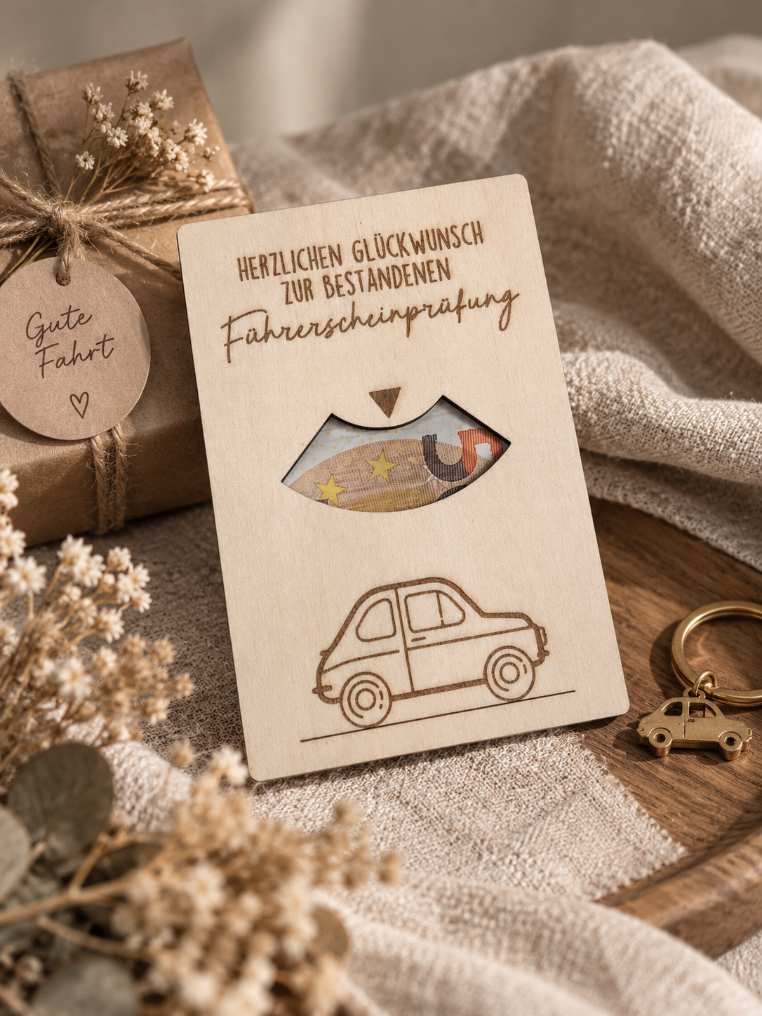 Geldgeschenk "Ready to Drive"