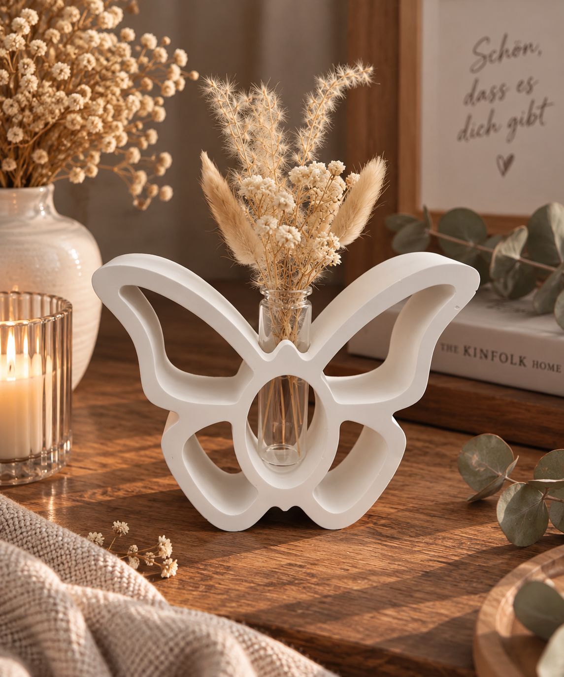 Schmetterling-Vase
