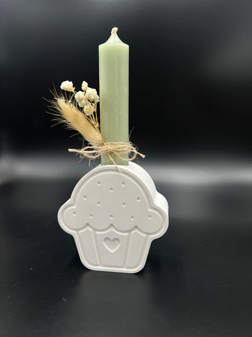 Kerzenhalter Muffin