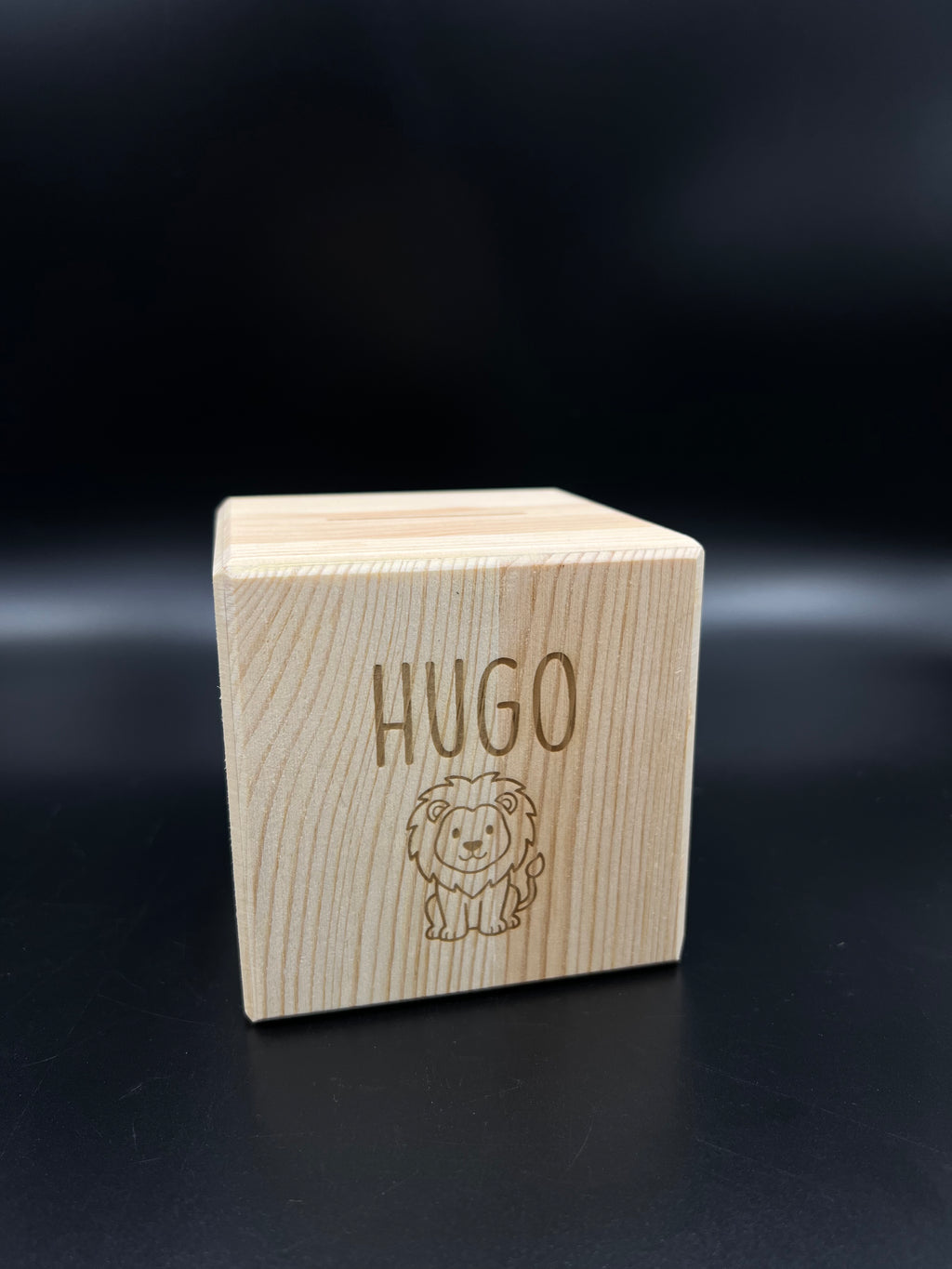 Holzspardose