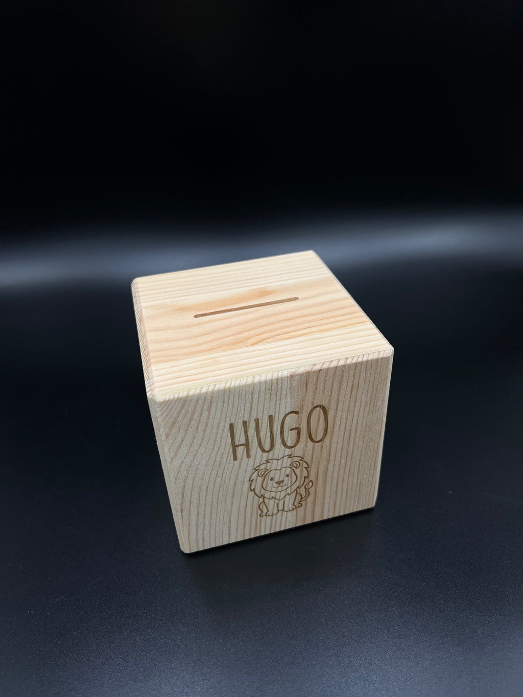 Holzspardose
