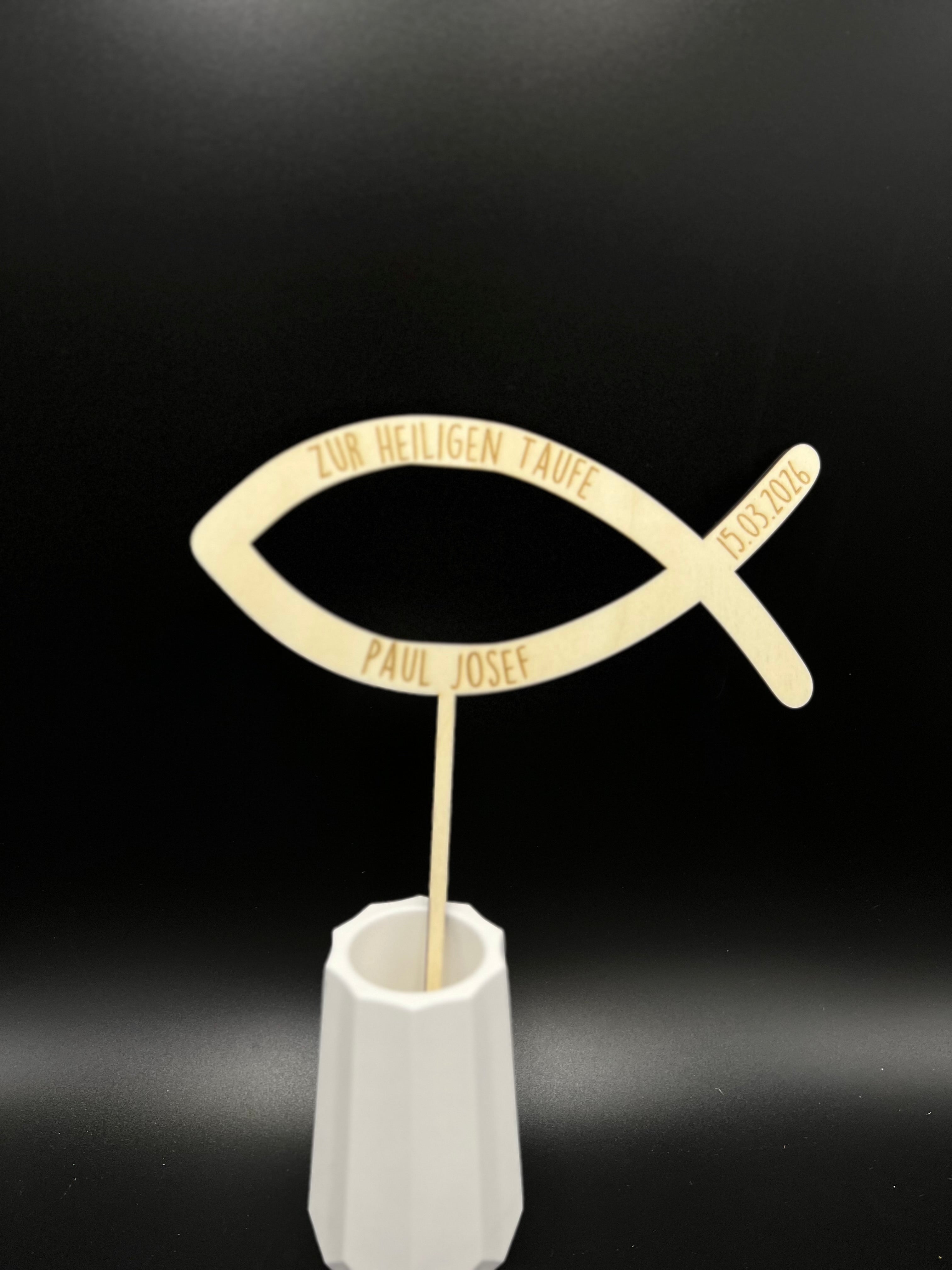 Cake Topper - Fisch