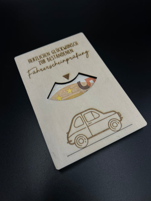 Geldgeschenk "Ready to Drive"