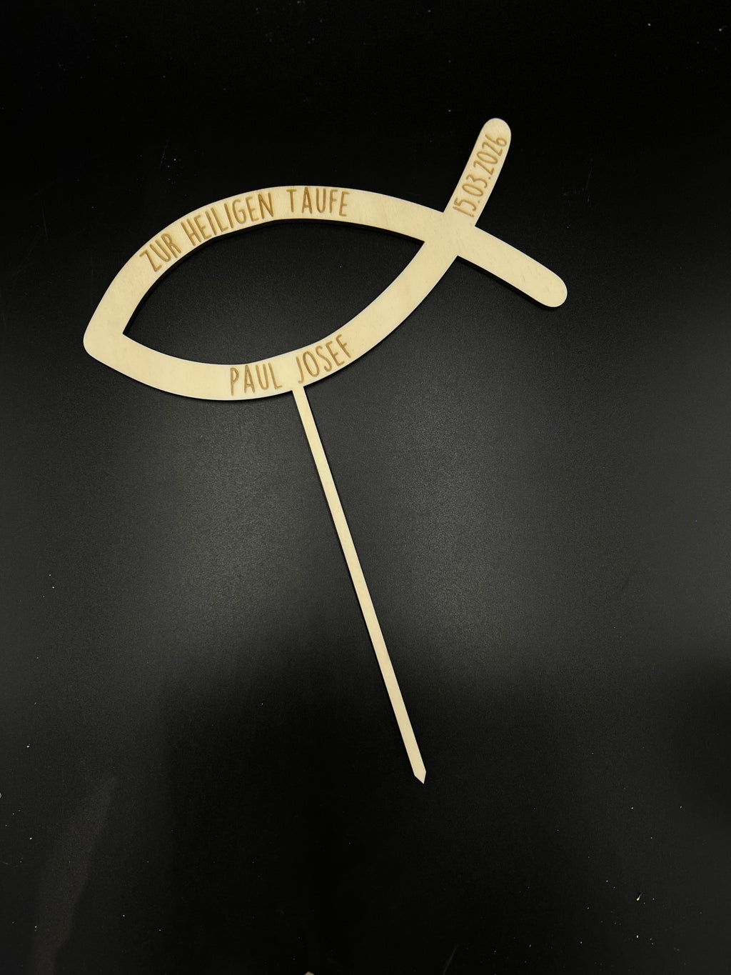 Cake Topper - Fisch
