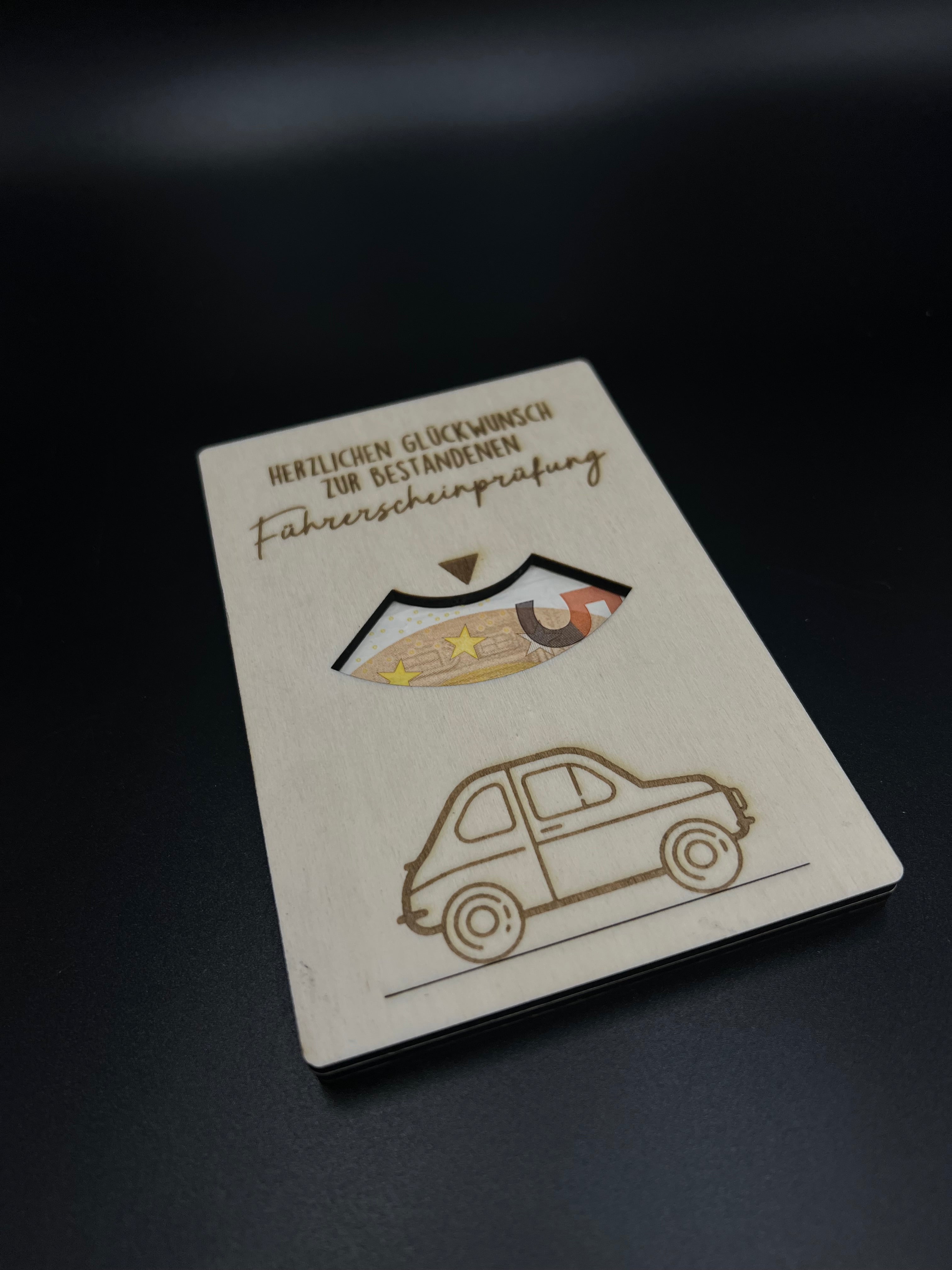 Geldgeschenk "Ready to Drive"